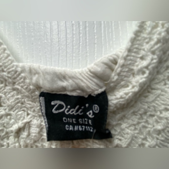 Traditional White Dress /Stretch 1 Size fits Most - Picture 3 of 5